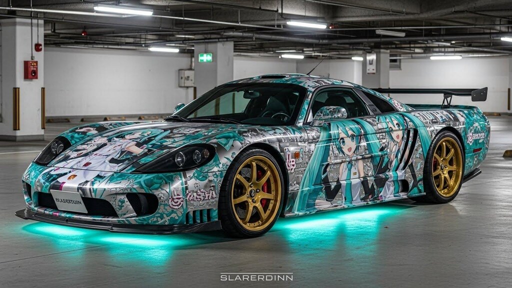 サリーン初音ミク痛車