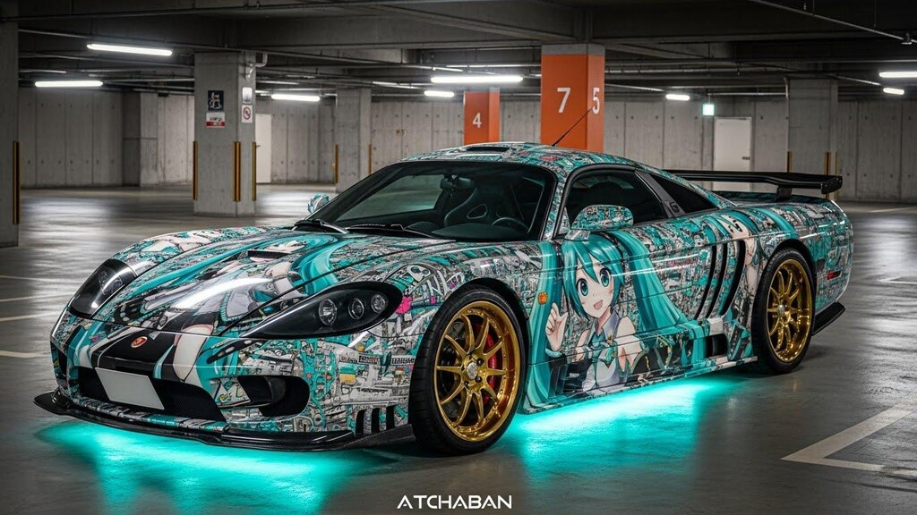 サリーン初音ミク痛車