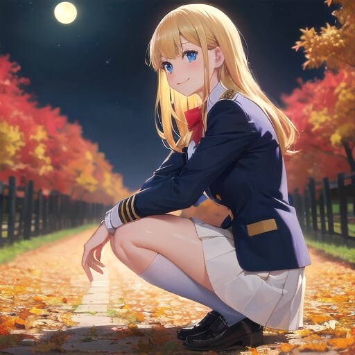 銀杏並木 | の人気AIイラスト・グラビア
