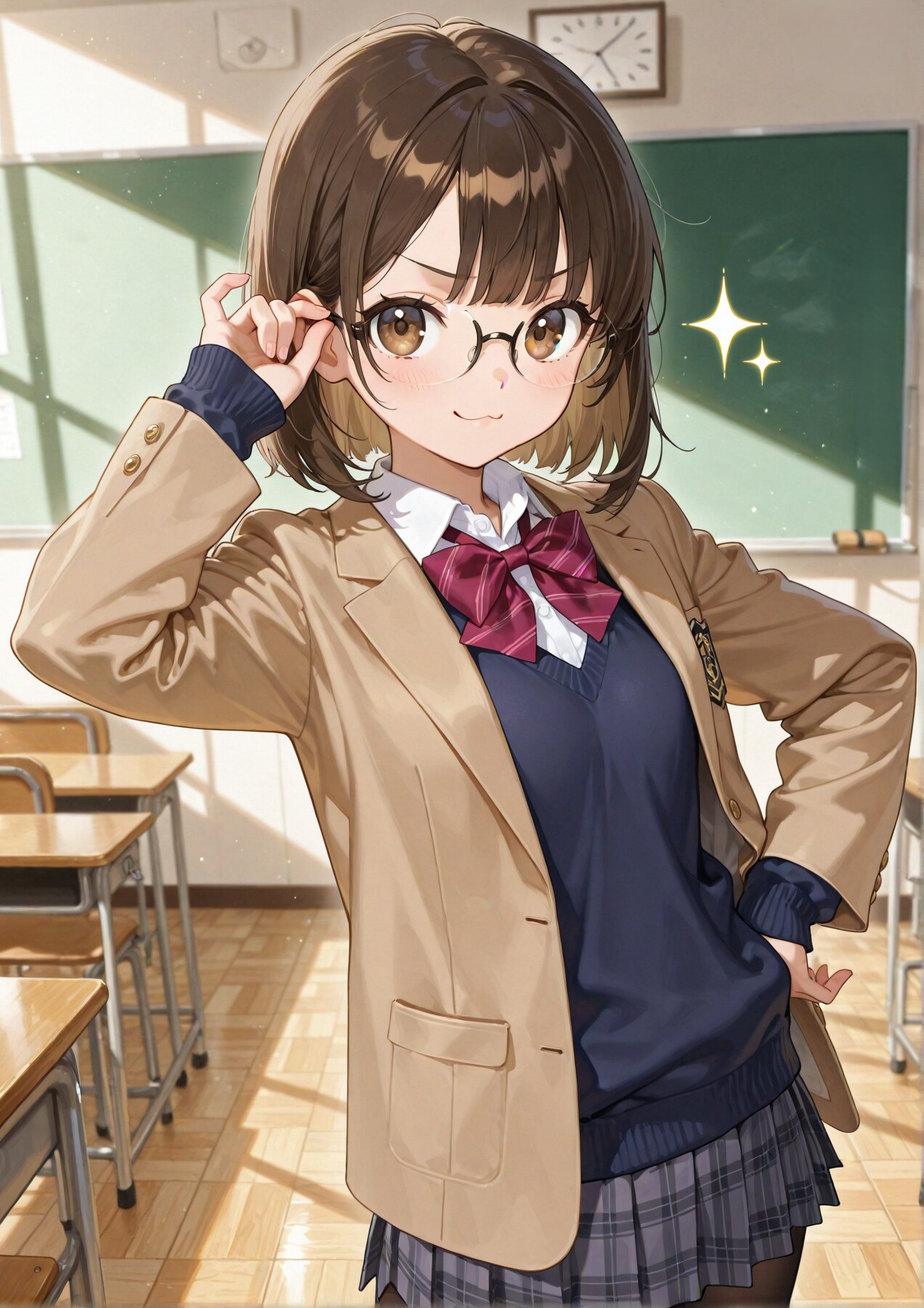 優等生ごっこ | の人気AIイラスト・グラビア