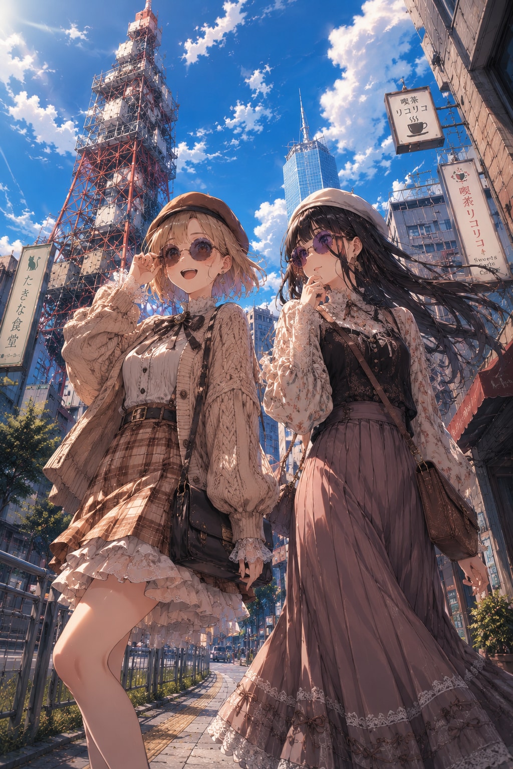 レトロガーリー ちさたきお忍びデート