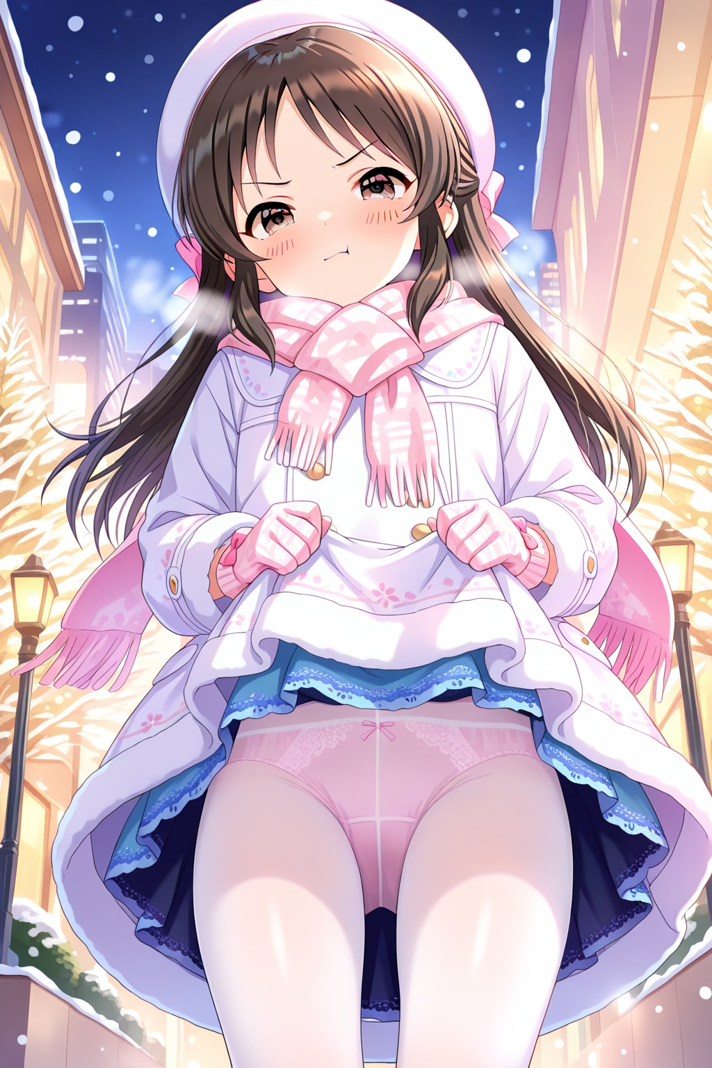 寒いので数秒だけですよ💢