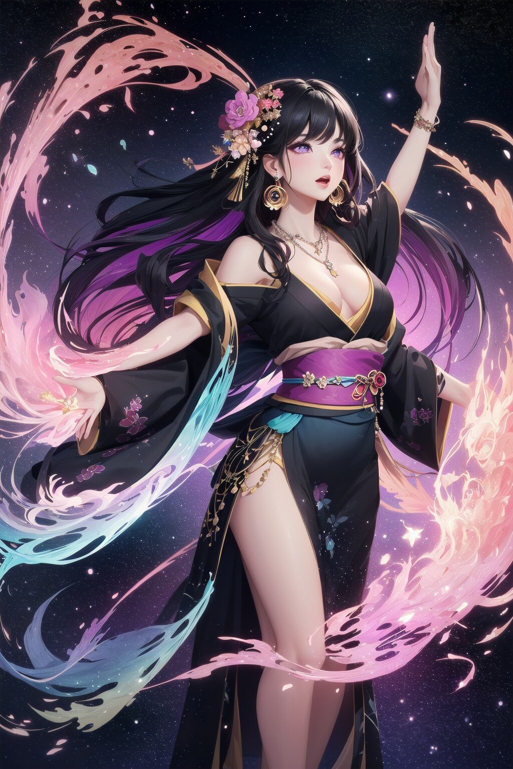 衣装を変え歌姫のライブは続く