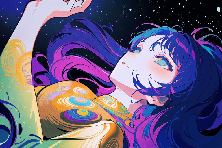 宇宙へ溶ける