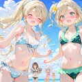 海だー♪夏を楽しむぞ！ 2枚目