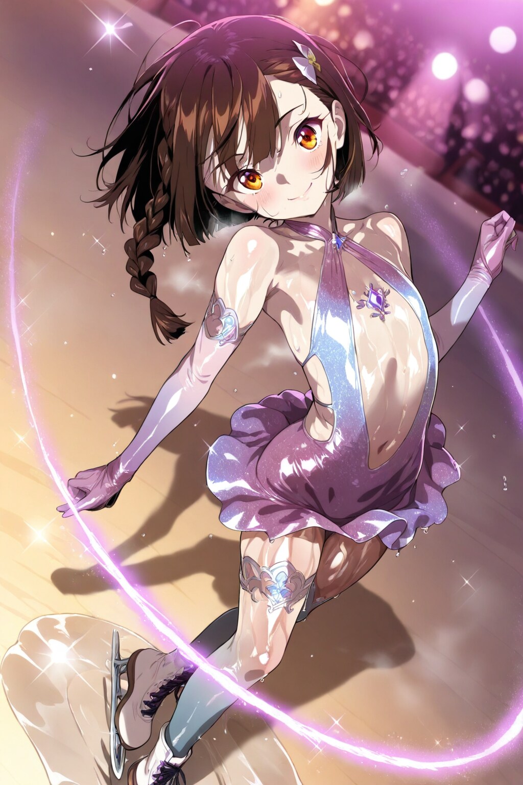 フィギュアといえばアイススケートです