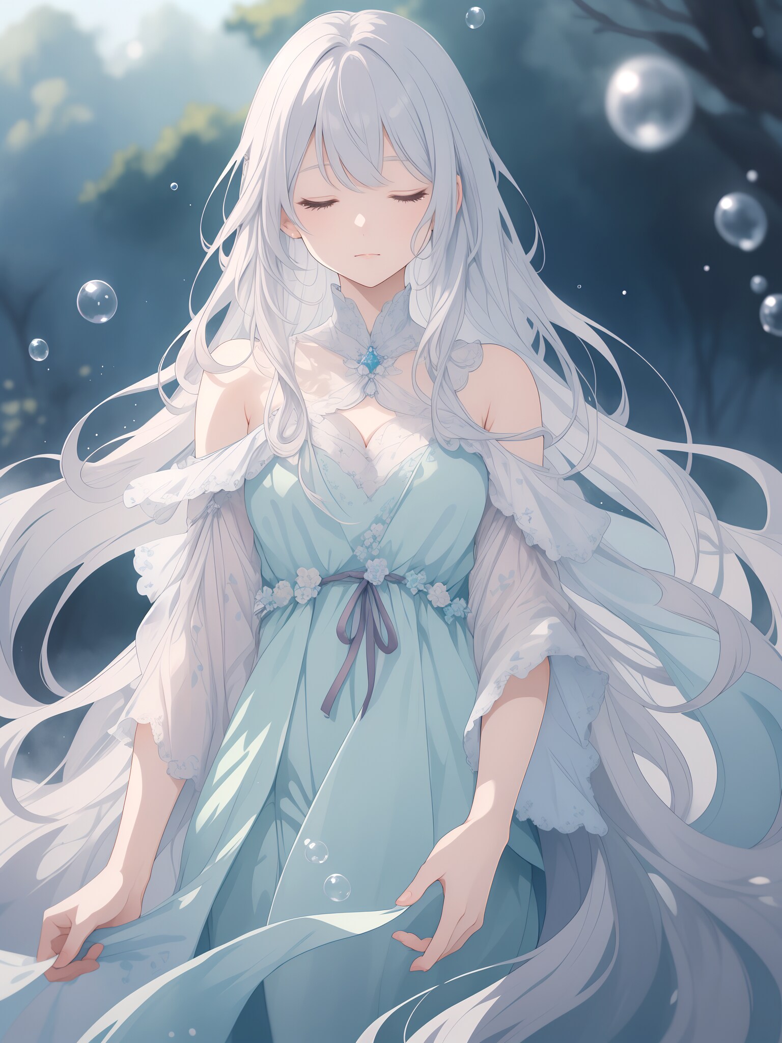 bubble | の人気AIイラスト・グラビア