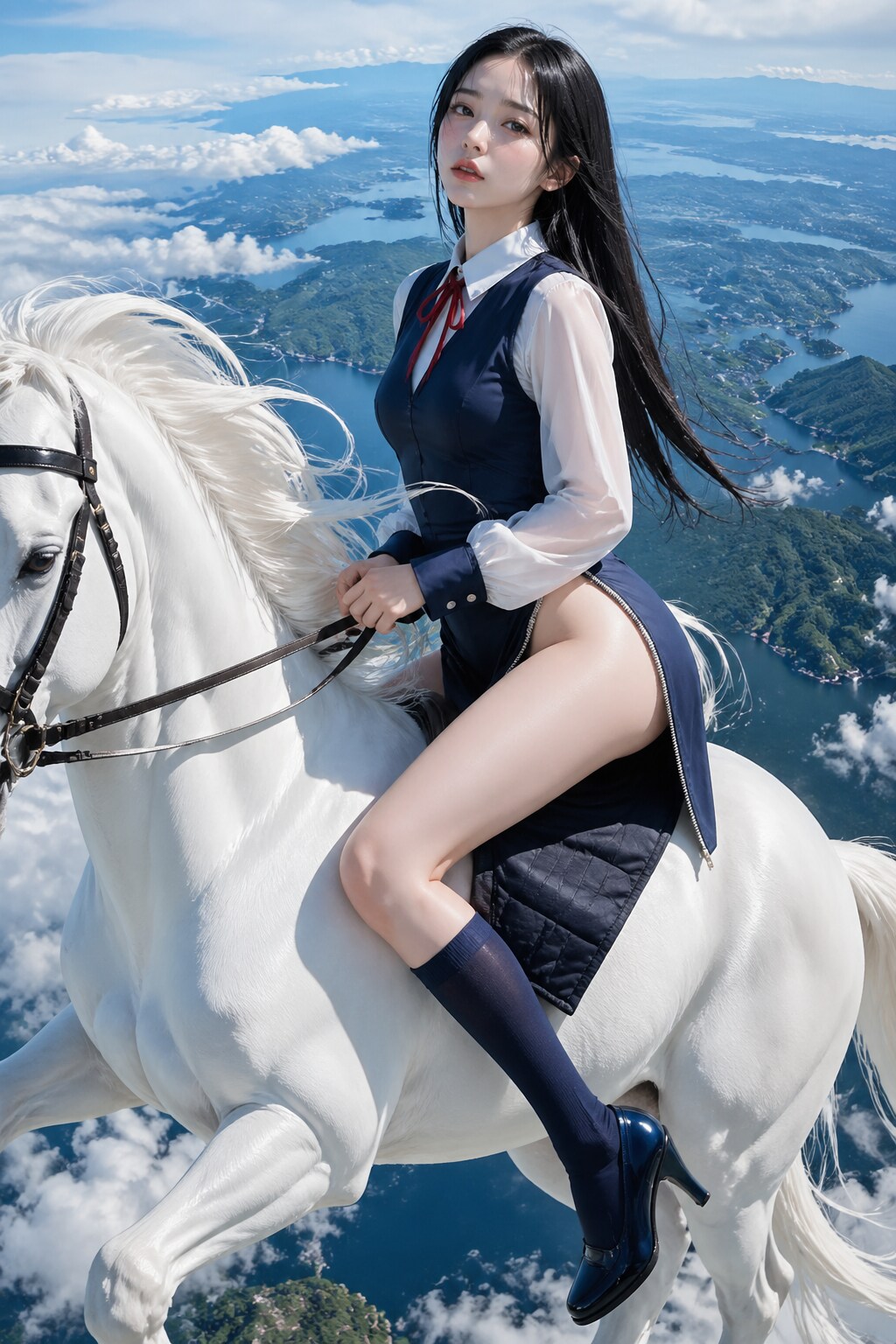 神宮の神馬で空を飛ぶ香さん