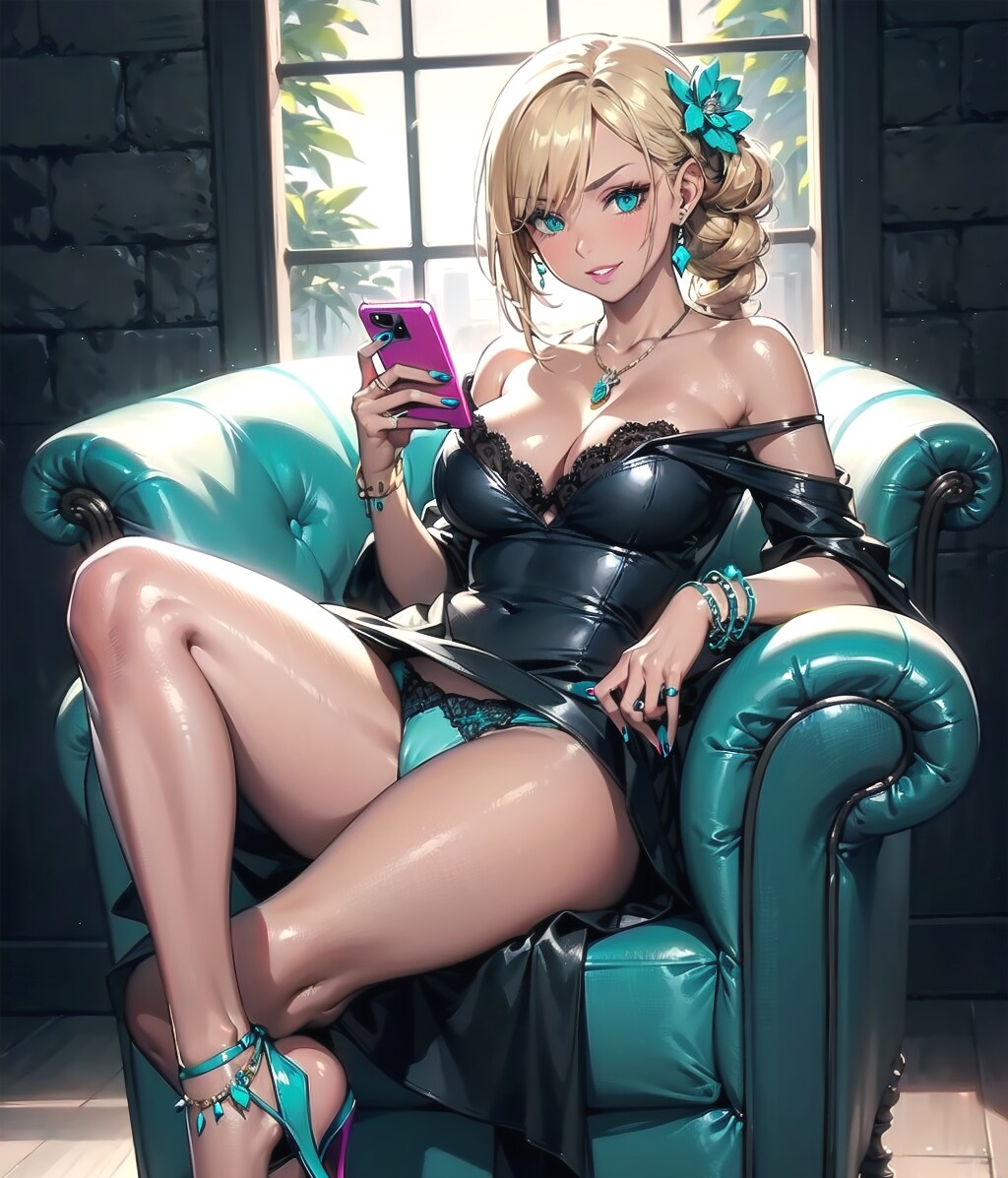 挑発ドレスさん⑧
