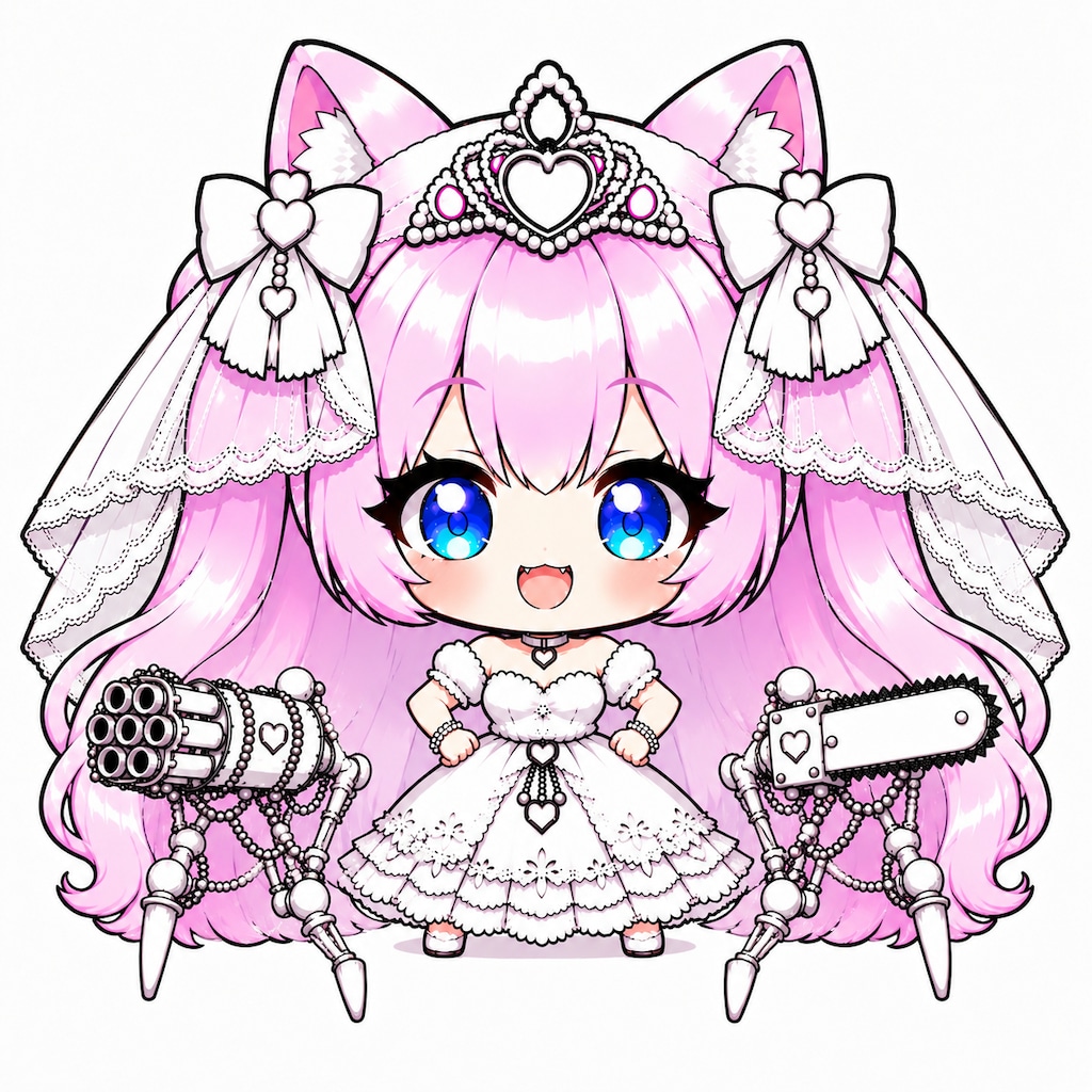 「ガトリングちゃん」「チェーンソーちゃん」