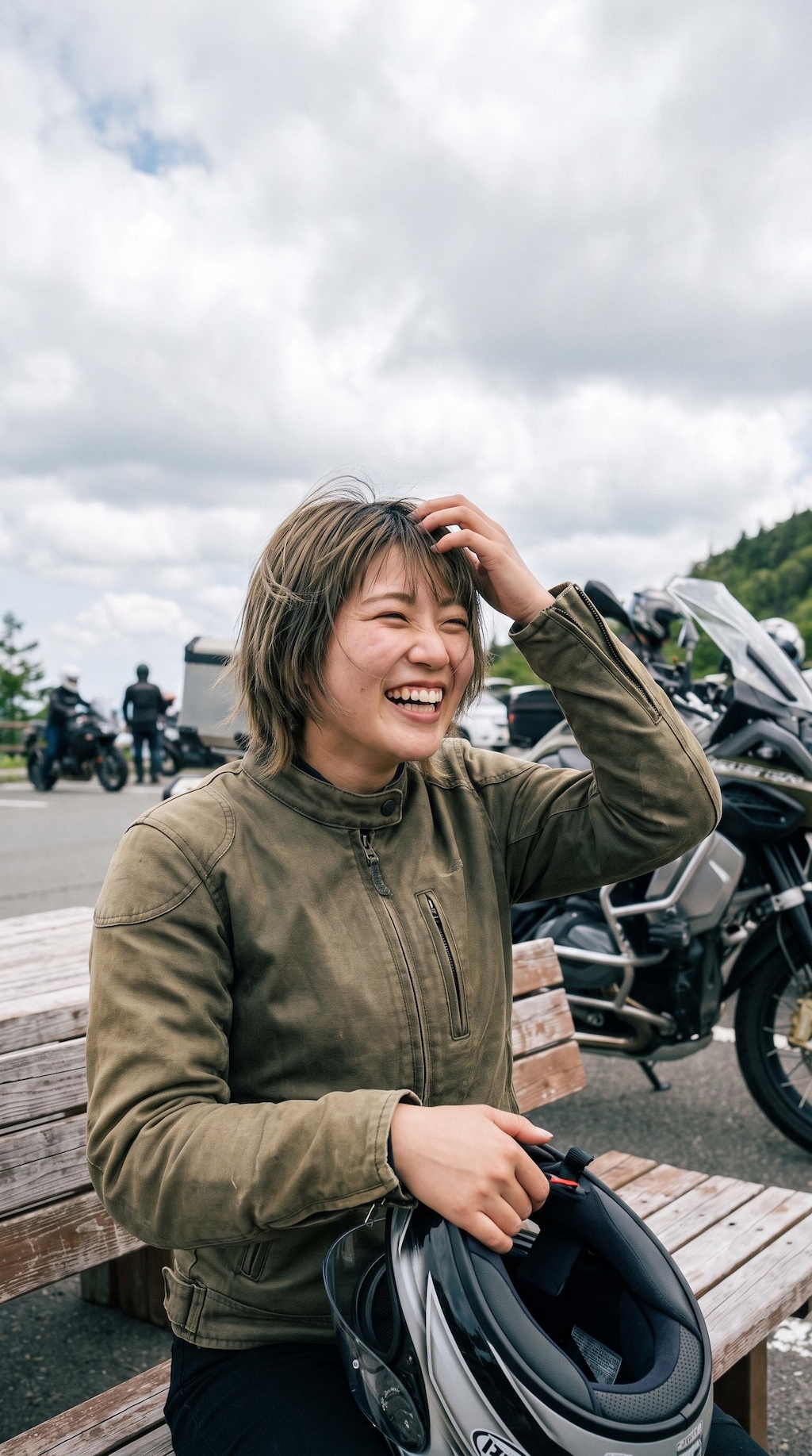 Helmet Off, Heart Free
