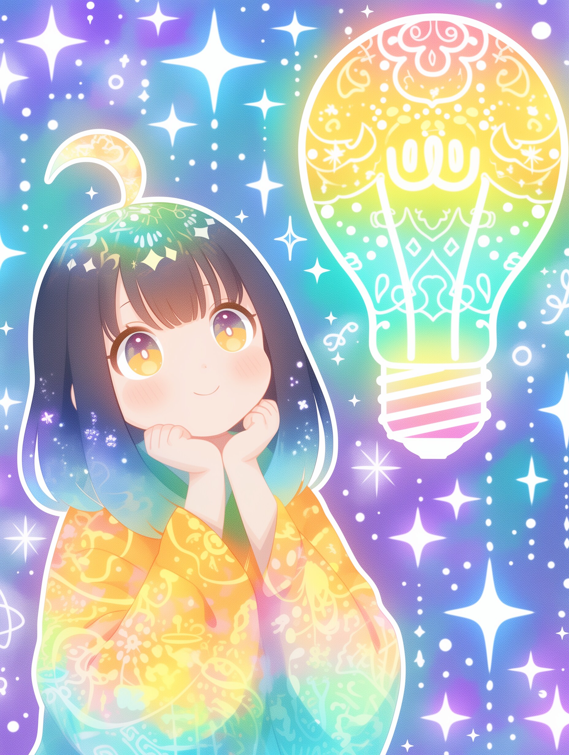 閃きガール | の人気AIイラスト・グラビア