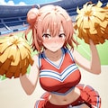 おしっこお漏らしチャレンジ【結ヶ〇結衣】(チアガール) 3枚目