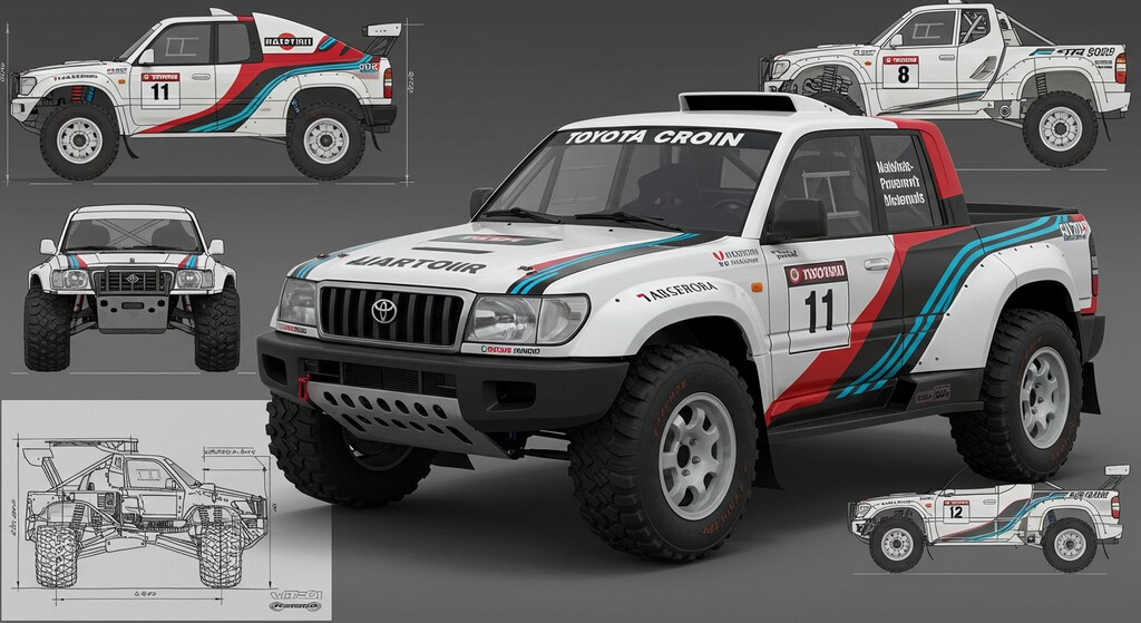 プロンプトお借りして再現シリーズ　車編5