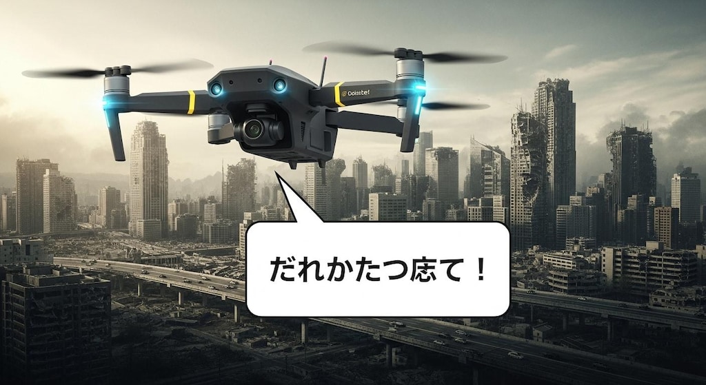 今日は終末世界でドローンを喋らせてみた