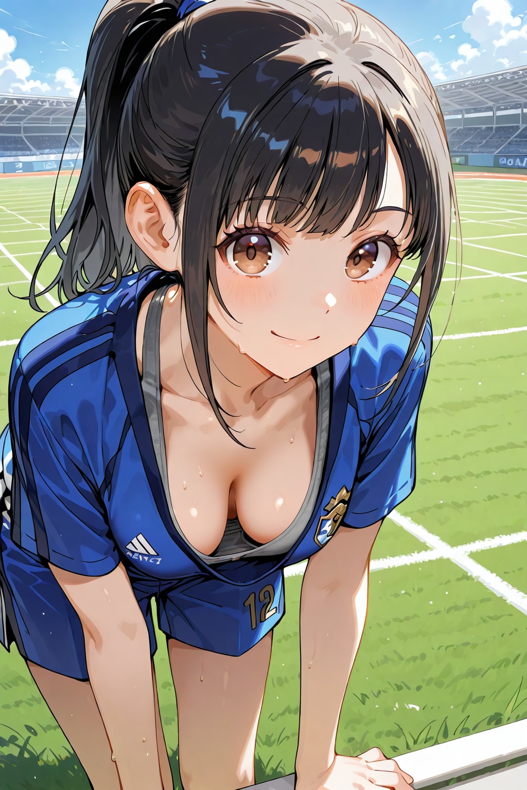 胸チラ030