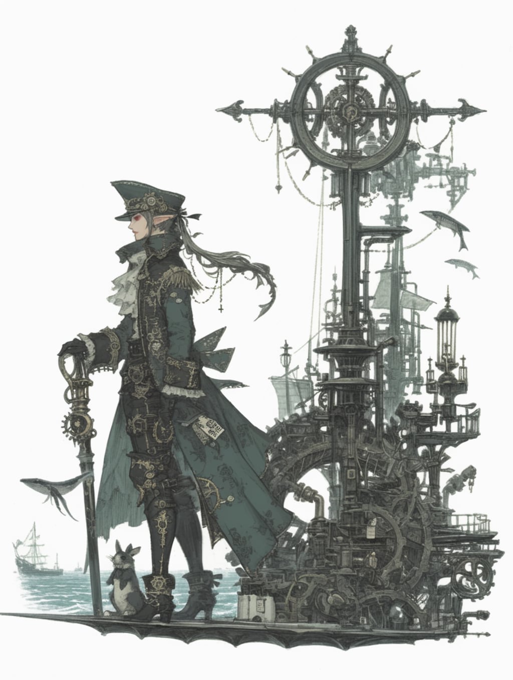 alice in steampunk wonderland