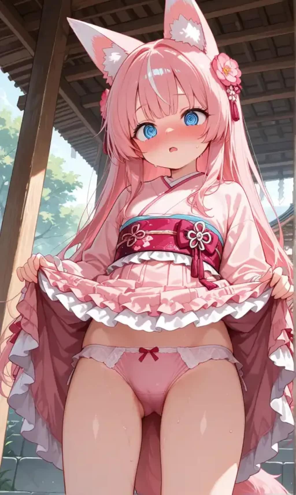実は桜火様の下着は初公開(´∩ω∩`*)