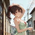 【撮影会】田舎で過ごす、ちょっと特別な夏（路地裏） Z603 3枚目