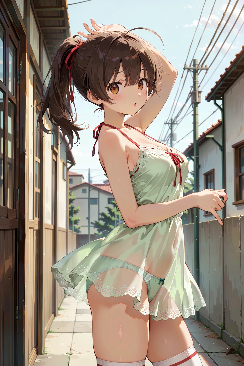 【撮影会】田舎で過ごす、ちょっと特別な夏（路地裏） Z603