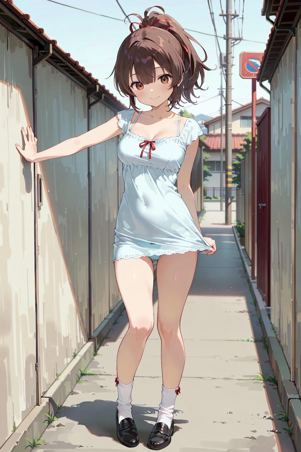 【撮影会】田舎で過ごす、ちょっと特別な夏（路地裏） Z603