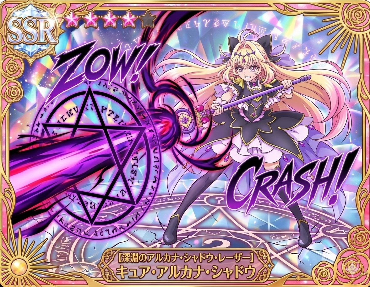 名探偵プリキュアカード・キュアアルカナ・シャドウ