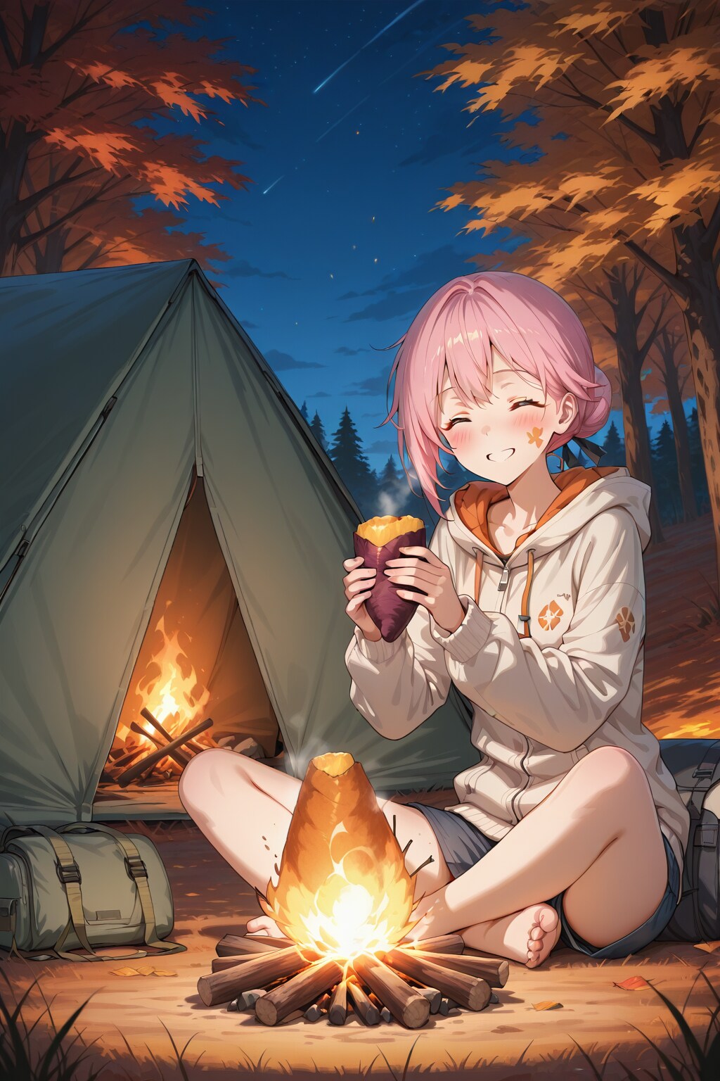 ソロキャン焼き芋