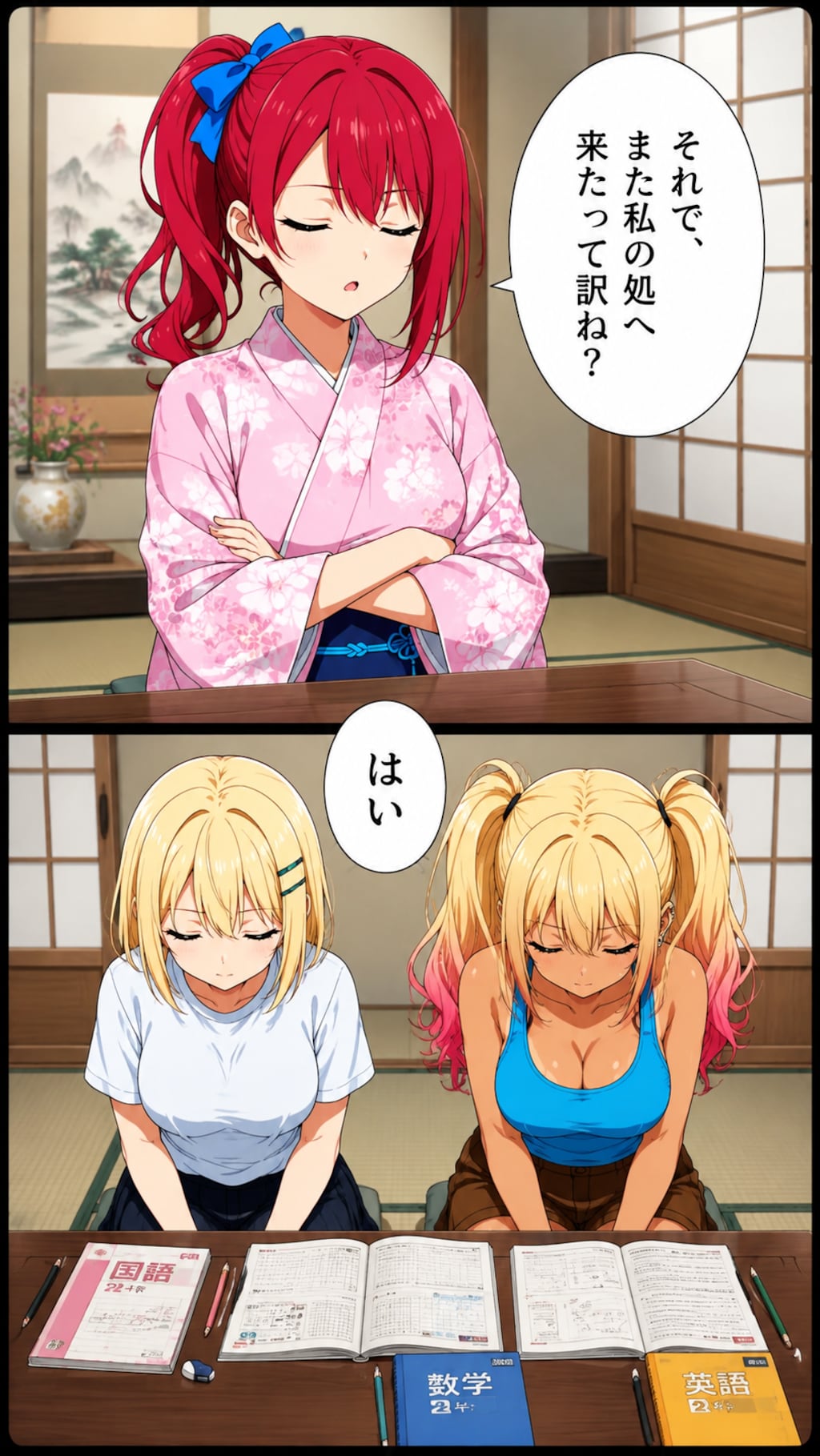 新体操部、夏の忘れ物①