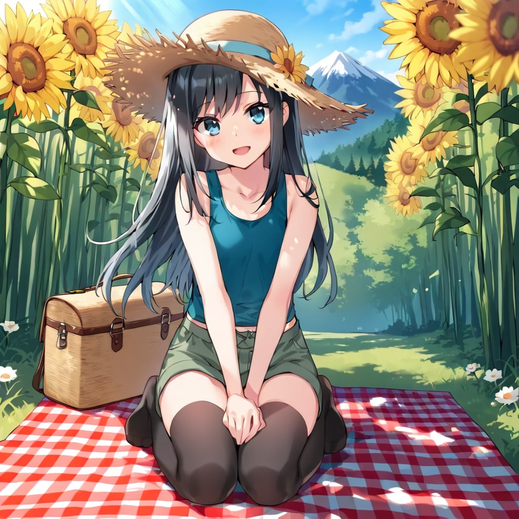 ピクニック　夏