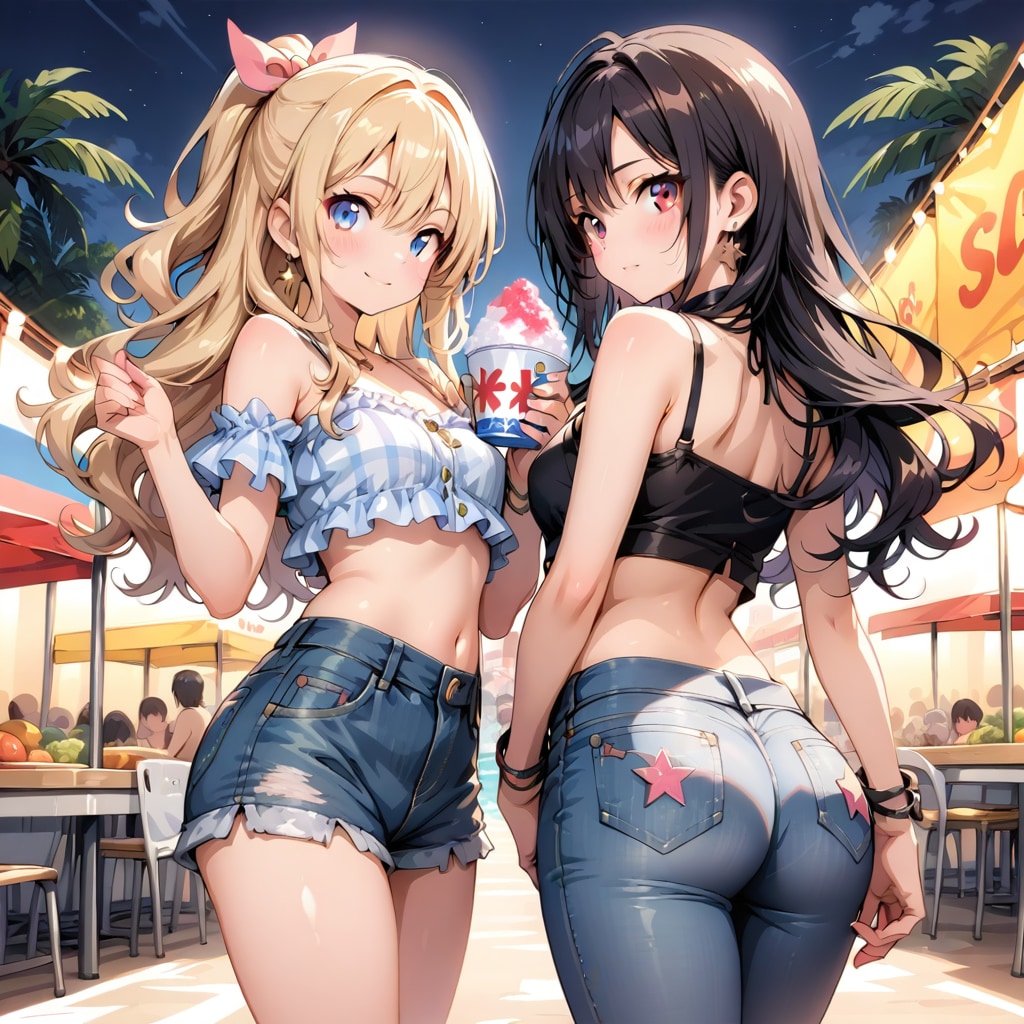 夏祭りちちぷいコンビ！