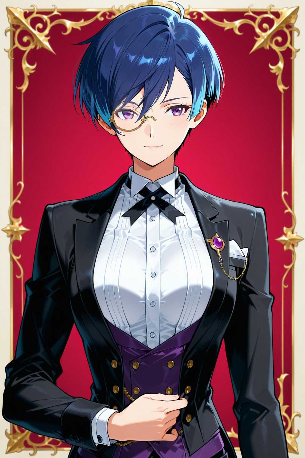 男装の麗人(執事)