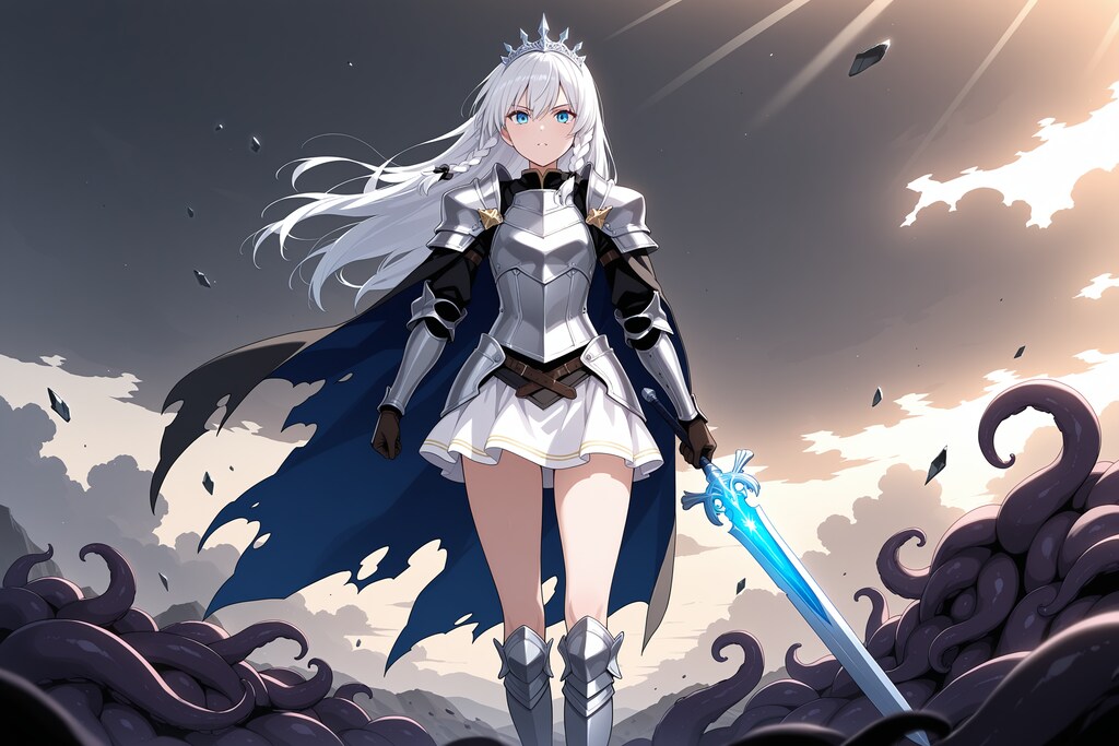 vs触手モンスター（勝利）