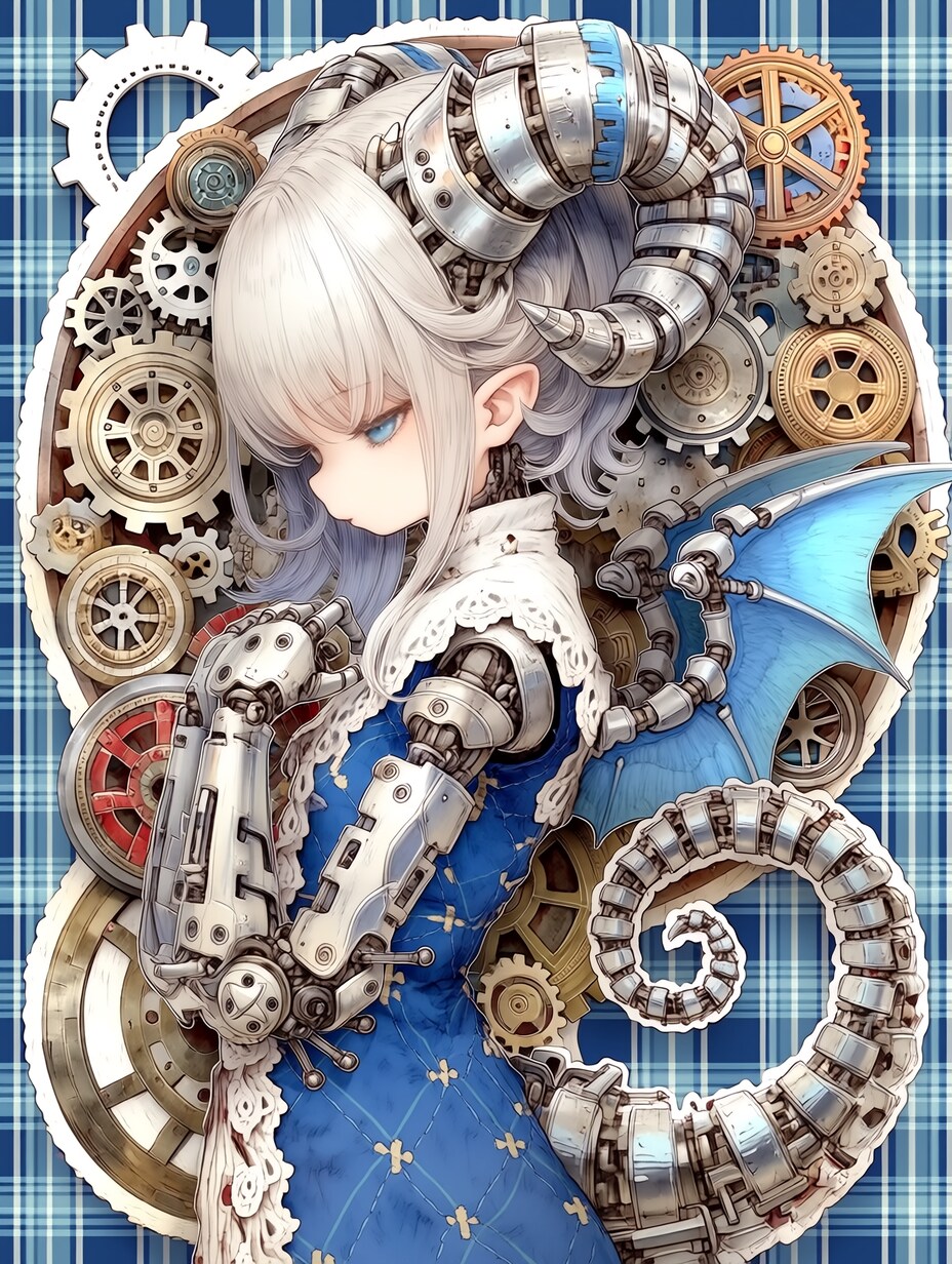 機械仕掛けの銀竜