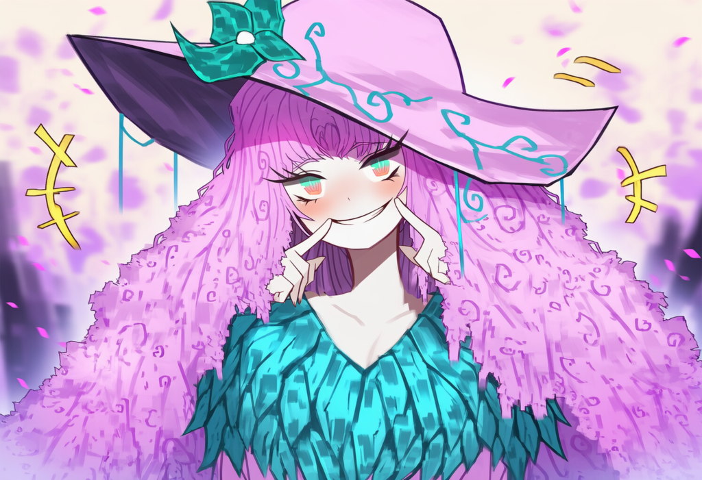 ロボトミー　アルリウネ　自分の頬をつく