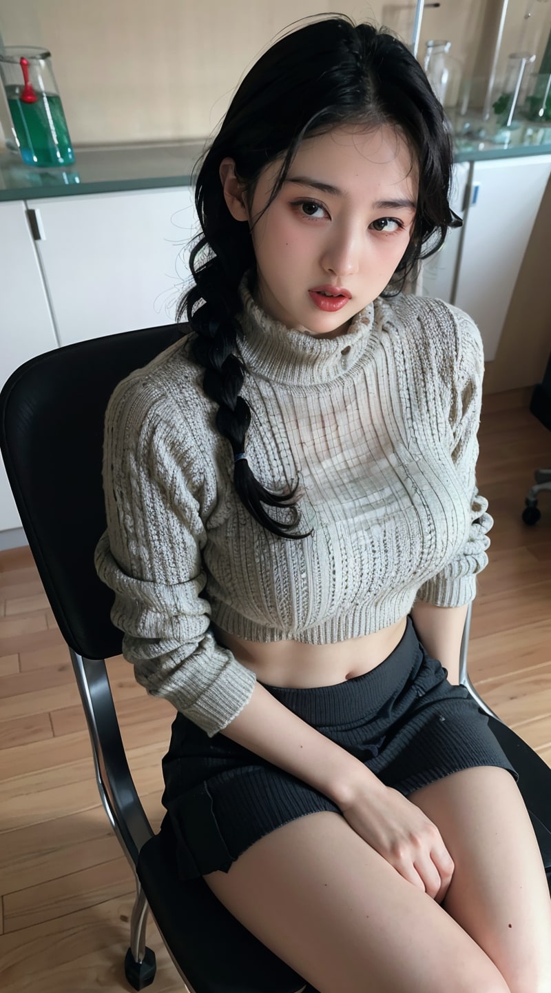 化学女教師～8 | の人気AIイラスト・グラビア