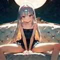 開脚座り 3枚目