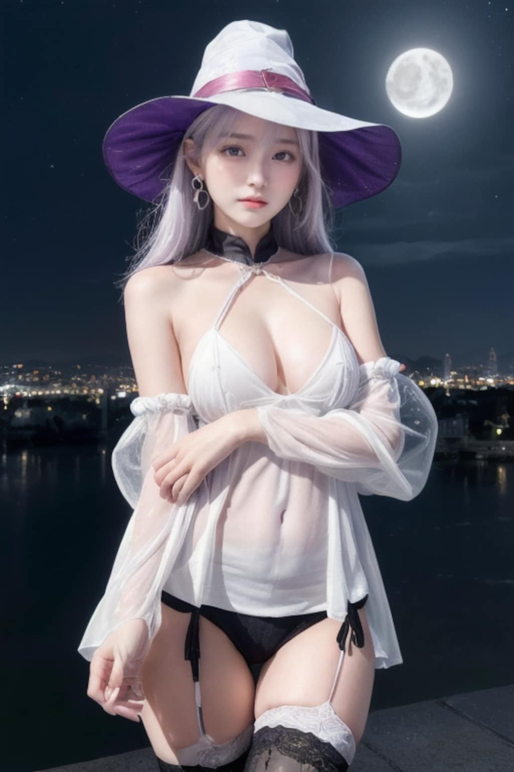 月夜のおぱ白魔導士