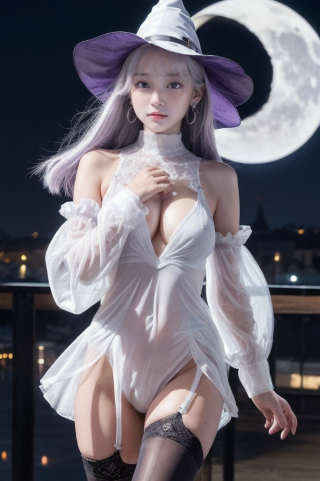 月夜のおぱ白魔導士