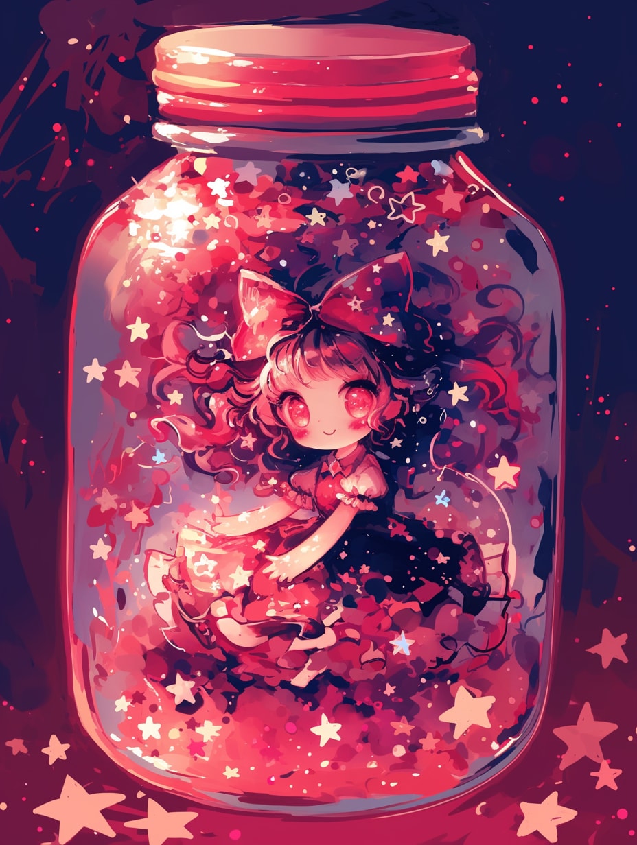 「瓶詰の少女」紅99