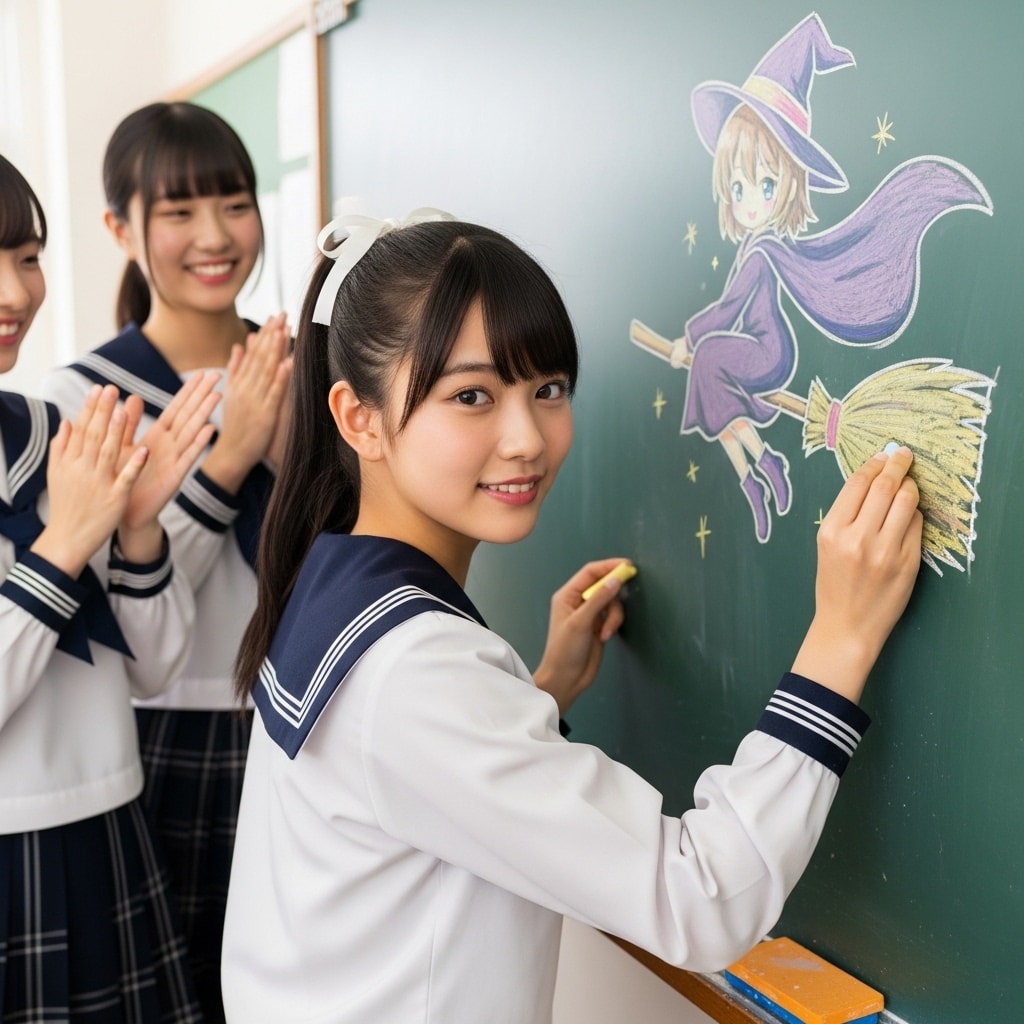 私立魔法少女学園 23 | の人気AIイラスト・グラビア