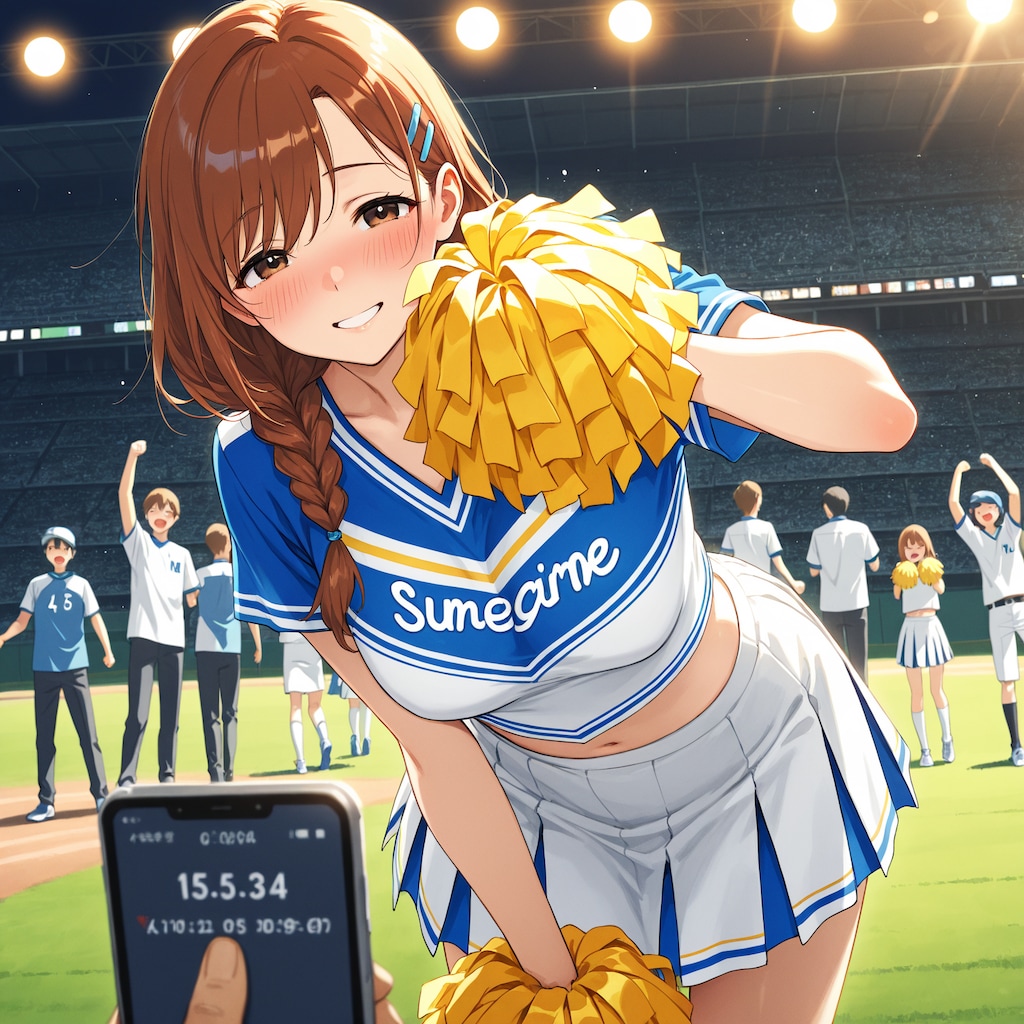 チアガール史乃さん