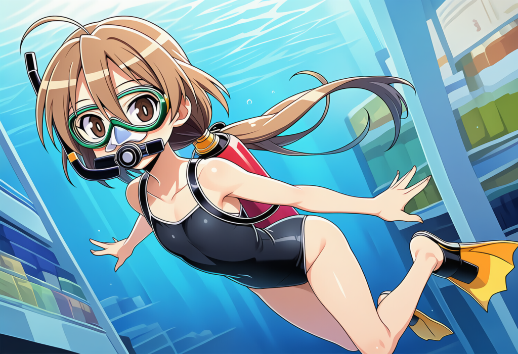 スク水モールに買い物に来た