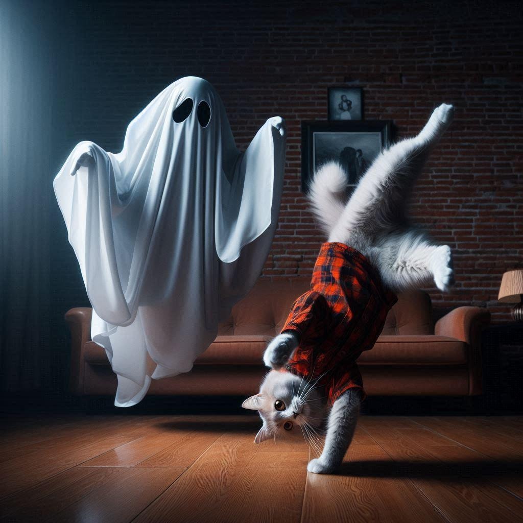 怪談の猫