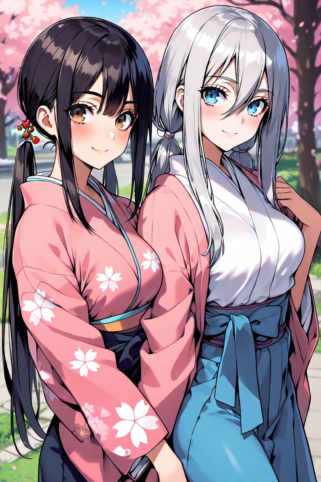 仲良しの二人