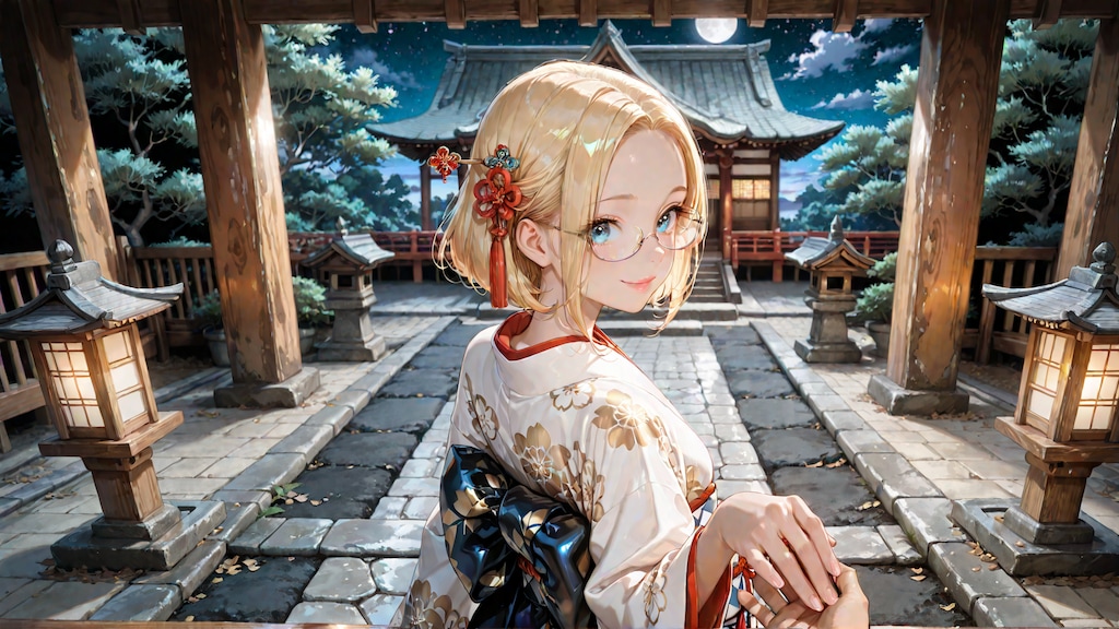 とある泊地の秘書娘・二年参り