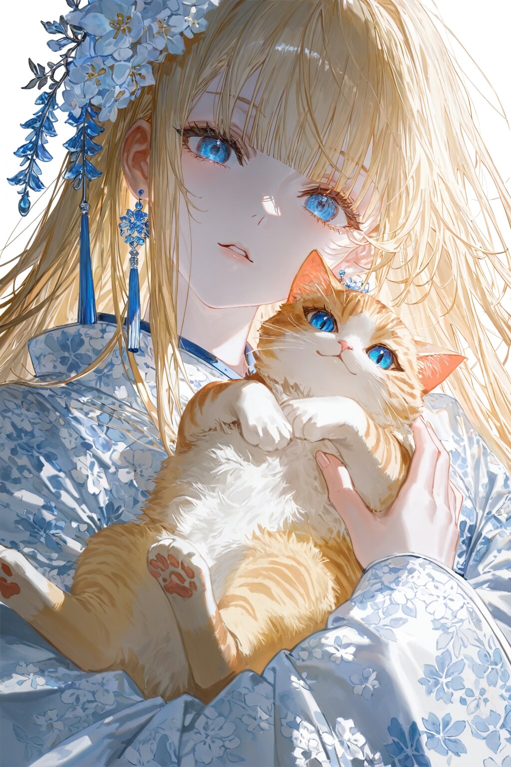 青い瞳