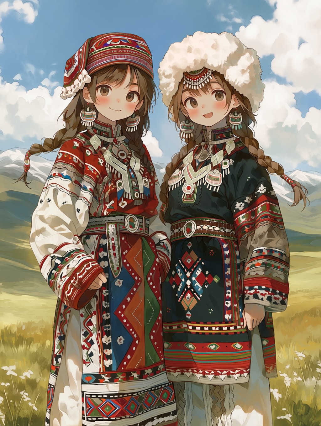 草原少女141