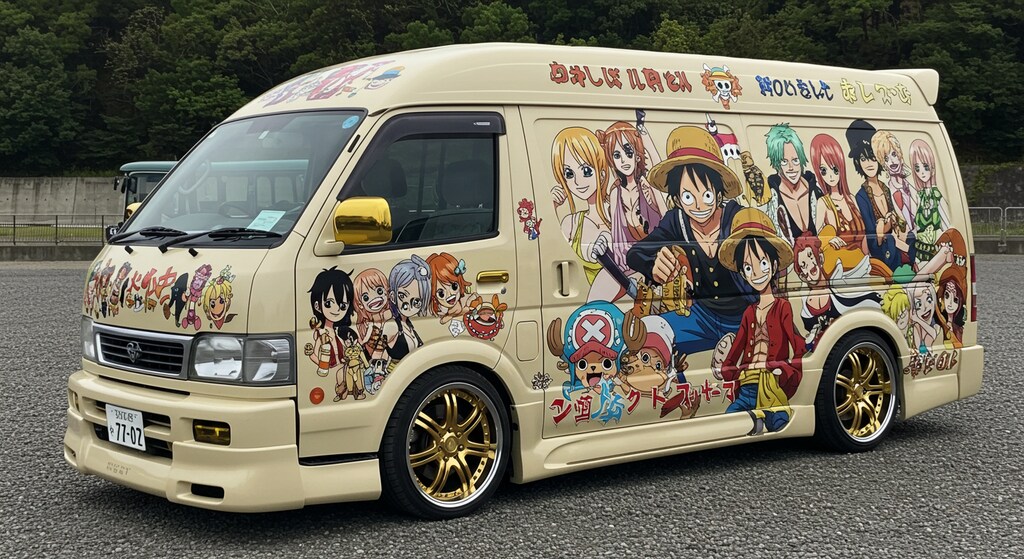 ワンピース痛車　2