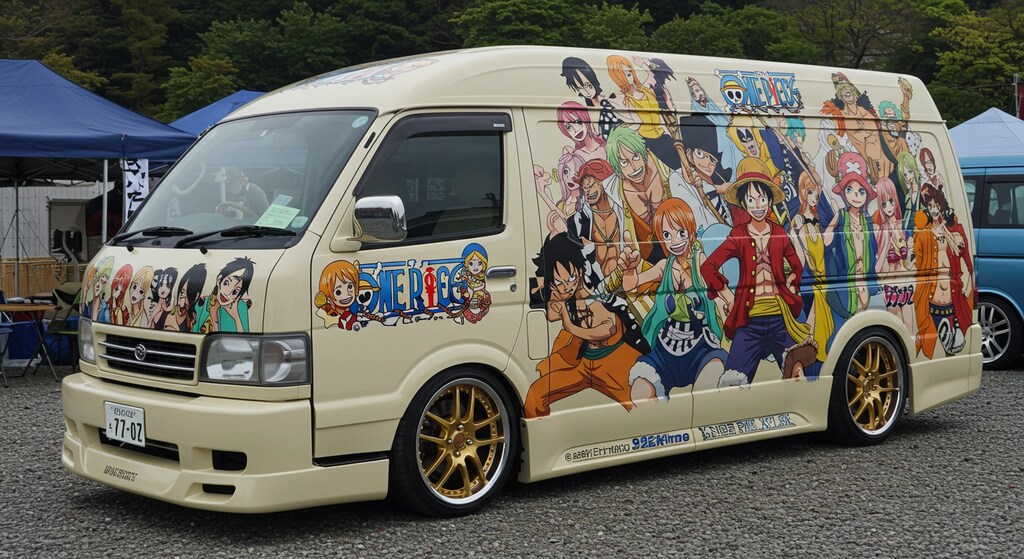 ワンピース痛車　2