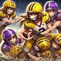 🏈泥まみれの女子アメフト 116 7枚目